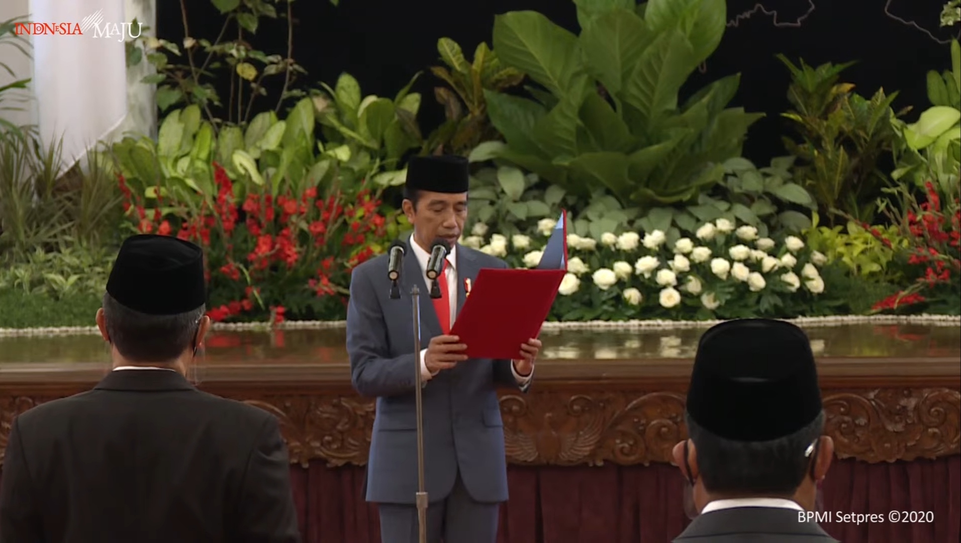 Presiden Jokowi Lantik Menteri Dan Wakil Menteri Baru Di Istana Negara ...