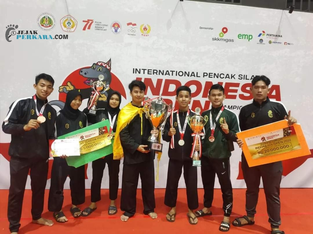 Psht Juara Umum Dalam Internasional Pencak Silat Indonesia Open Championship 2022 Klikers 7383