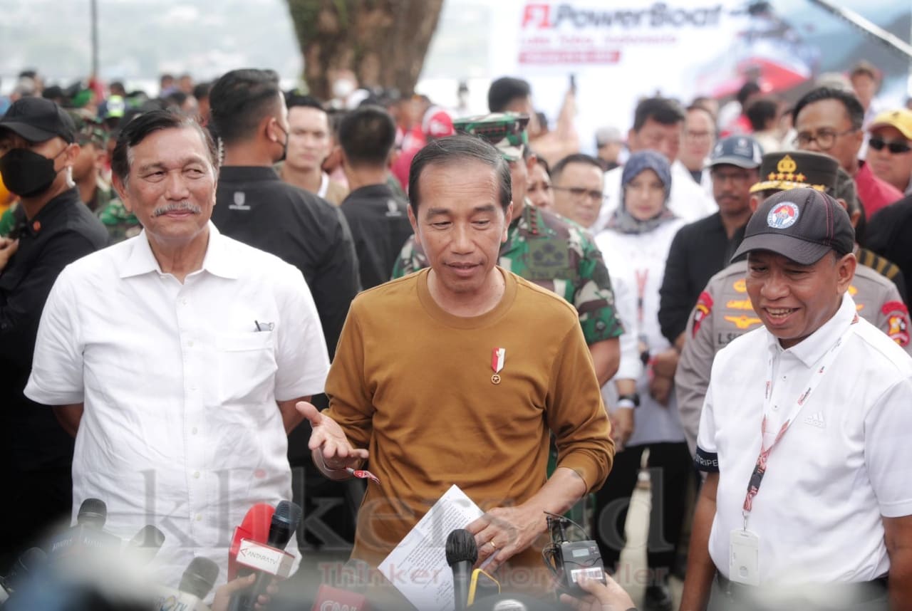 Hadiri Balapan F1 Powerboat Danau Toba 2023, Presiden Jokowi : Sangat ...